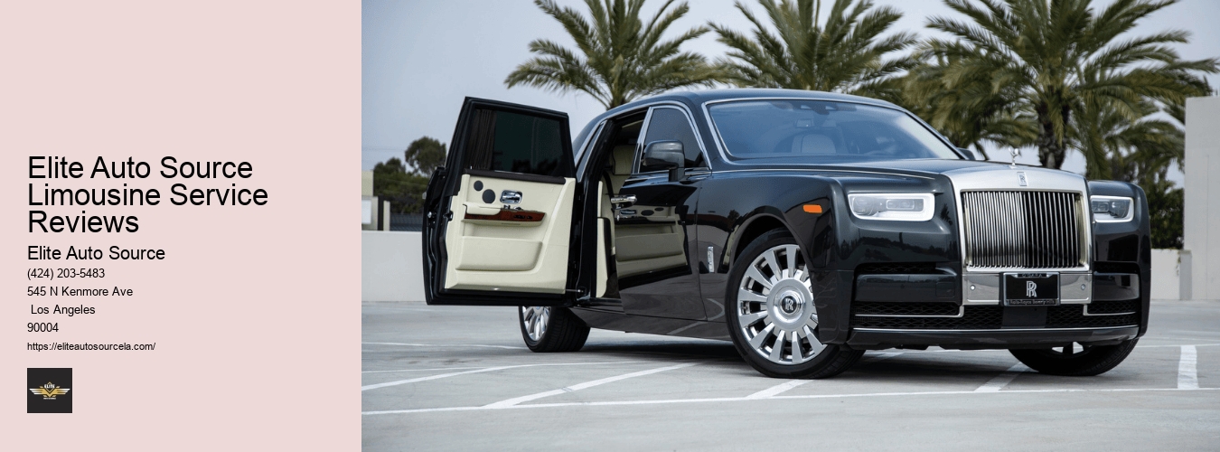 Elite Auto Source Limousine Service Reviews